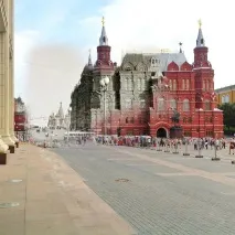 Дві Москви в одному кадрі москви