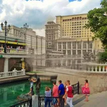 Дві Москви в одному кадрі одному