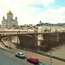 Дві Москви в одному кадрі москви