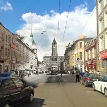 Дві Москви в одному кадрі кадрі