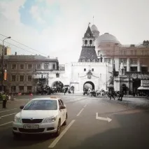 Дві Москви в одному кадрі кадрі