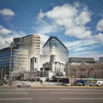 Дві Москви в одному кадрі москви
