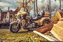 Harley-Davidson Tri Glide просто для задоволення - TurboAnimals harley-davidson