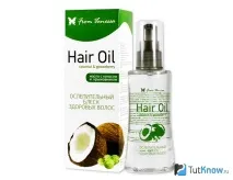 HAIR OIL From Vanessa огляд олії для блиску волосся hair