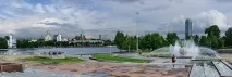 Фонтан Куля Жовтнева площа