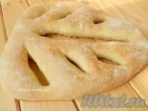 Французький хліб Фугасс (Fougasse) – 7 покрокових фото в рецепті французький