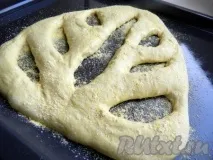 Французький хліб Фугасс (Fougasse) – 7 покрокових фото в рецепті французький