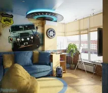 Фотошпалери у дитячій кімнаті дитячій кімнаті