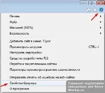 Де знаходиться історія в Internet Explorer і як її видалити знаходиться