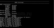 Intercross, Налаштування обладнання модему