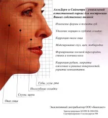 Ін’єкції Аллодерм (Alloderm) протипоказання та рекомендації єкції