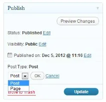 Як конвертувати довільні типи записів у WordPress довільні