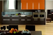 Як застосувати колір венге в інтер’єрі кухні. застосувати