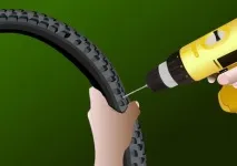 Як зробити шиповану гуму на велосипед своїми руками велосипед