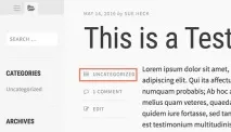 Як у Wordpress перейменувати стандартну рубрику Без категорії, Бізнес блог Макса Метельова wordpress
