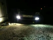 Ксенон у ПТФ Hyundai Accent ксенон
