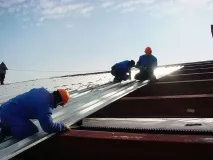 Дах із профнастилу своїми руками, монтаж та особливості кріплення, укладання профлисту монтаж