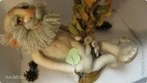 Лялька з капрону, майстер клас для саду, для кухні, для туалету, фото та відео лялька