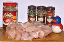 Куряче філе в томатному соусі з м’ятою, покроковий рецепт з фото. куряче