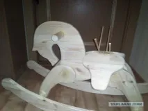 Конячка-гойдалка своїми руками деталі