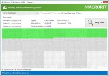 Macrorit Disk Scanner - програма для перевірки пошкоджених секторів (бедів) на диску програма