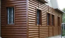 Металевий сайдинг під дерево, фото та ціна металевий