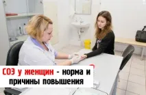 Норма ШОЕ в крові у жінок за віком і причини підвищення швидкості осідання еритроцитів віком