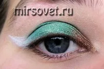 Новорічний макіяж очей покроковий майстер-клас з фото новорічний