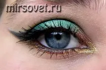 Новорічний макіяж очей покроковий майстер-клас з фото макіяж