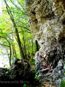 Орлик, фот та дорога скелі