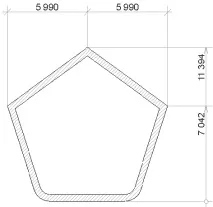Побудова лінійних розмірів - ArchiCAD розмірів
