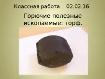 Презентація до уроку біології - Торф - для учнів 6 класу з ОВЗ - біологія, презентації біології