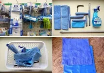 Пристрої для миття вікон, телескопічні штанги, машинки та інші інструменти. миття