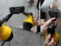 Пристрої для миття вікон, телескопічні штанги, машинки та інші інструменти. вікон