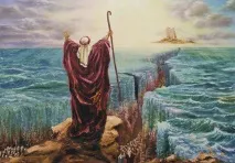 Як Мойсей провів свій народ через море (і таки води справді могли розступитися!) мойсей