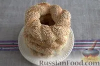 Рецепт Сіміт (турецький бублик з кунжутом) турецький