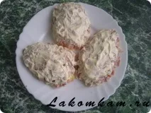 Салат - Соснова шишка мигдалю