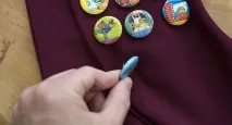 Шиємо стрічку для значків - Значки Лісова компанія стрічку