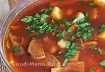 ЩИ З КВАШЕНОЇ КАПУСТИ - рецепт з покроковими фото рецепт