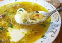 ЩИ З КВАШЕНОЇ КАПУСТИ - рецепт з покроковими фото рецепт