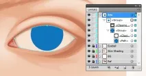 Створюємо око в Adobe Illustrator Blending Mode