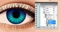 Створюємо око в Adobe Illustrator Blending Mode