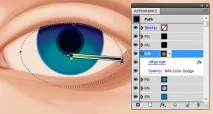 Створюємо око в Adobe Illustrator Blending