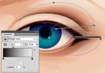 Створюємо око в Adobe Illustrator Blending Mode