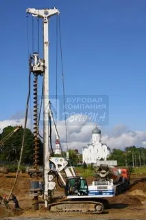 Сучасні технології спорудження бурових паль, Бурова компанія «Дельта» спорудження