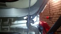 Спойлер на Nissan Note - установка спойлер