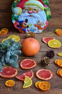 Сушим цитрусові мандарини