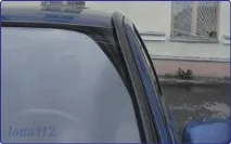 Установка молдингів-водостоків скла