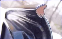 Установка молдингів-водостоків дверей