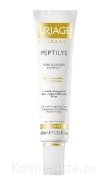 Догляд для шкіри обличчя «Пептиліс» Uriage Peptilys Early Anti-ageing Care Урьяж відгуки обличчя